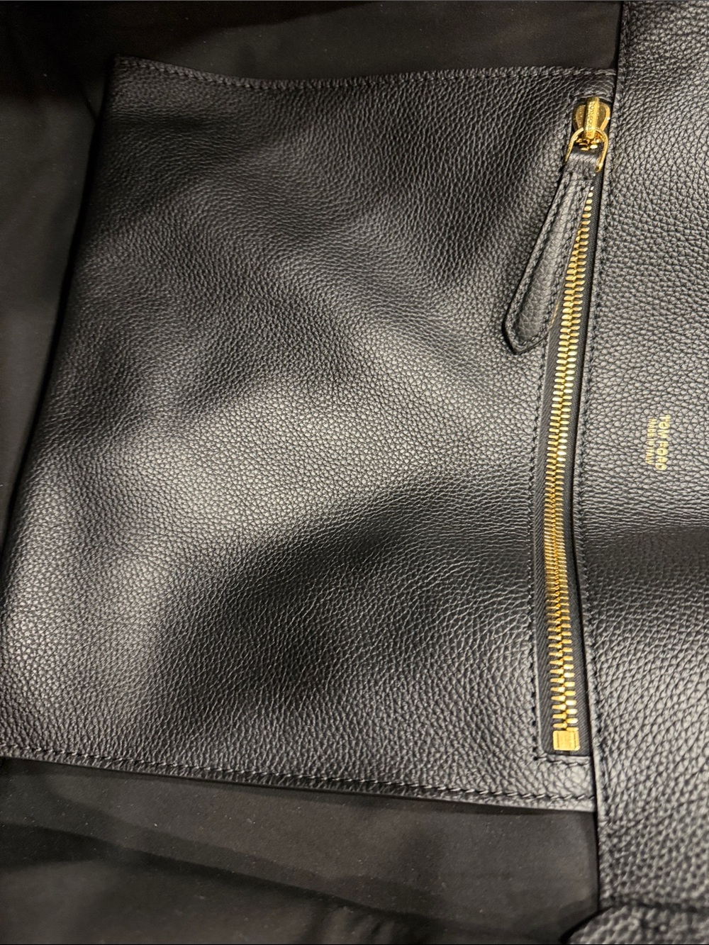 Tom Ford Leather Tote in Black NWT - Picture 10 of 15